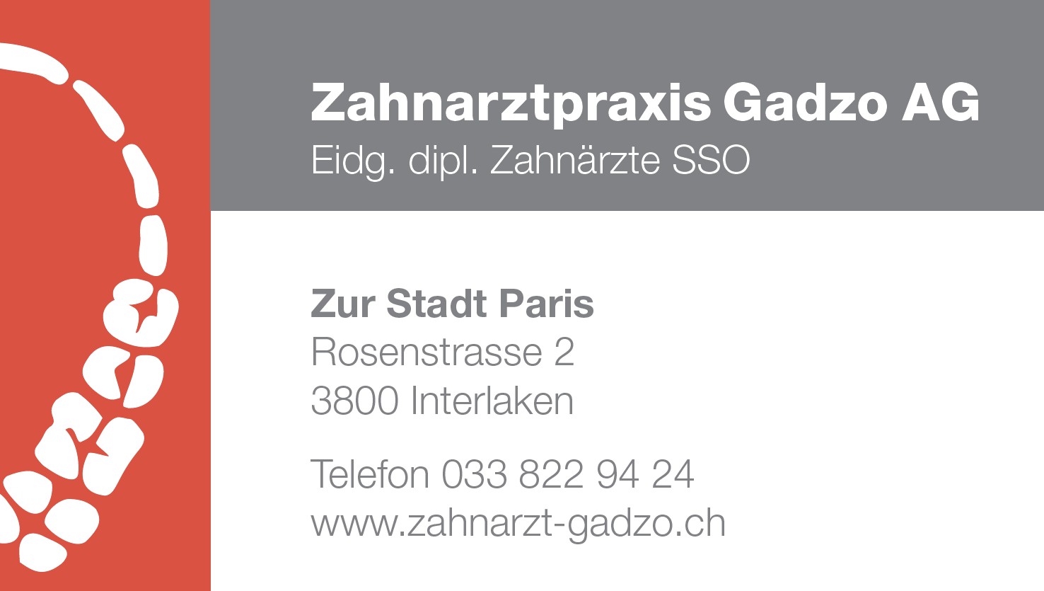 Zahnarztpraxis Gadzo AG